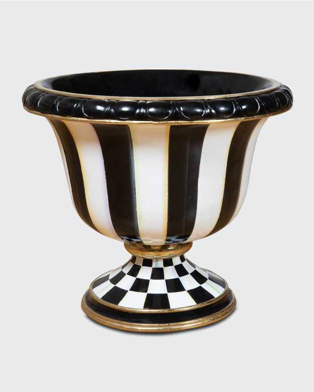 Courtly Stripe Urn